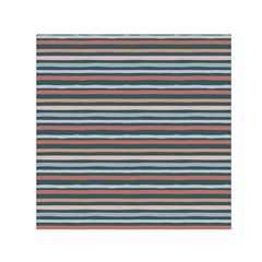 Stripes Square Satin Scarf (30  X 30 ) by zappwaits