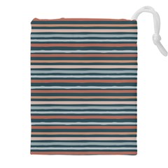 Stripes Drawstring Pouch (4xl) by zappwaits