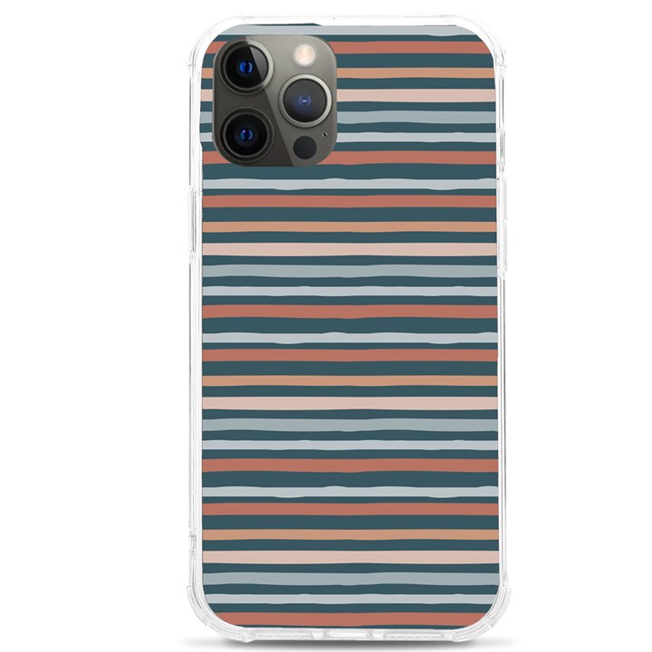 Stripes iPhone 12 Pro max TPU UV Print Case