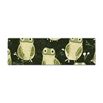 Frog pattern Sticker Bumper (10 pack) Front