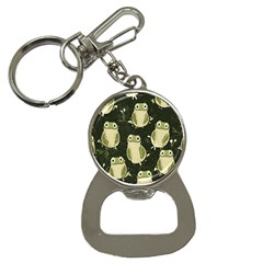 Frog Pattern Bottle Opener Key Chain by Valentinaart