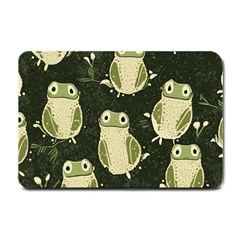 Frog Pattern Small Doormat by Valentinaart