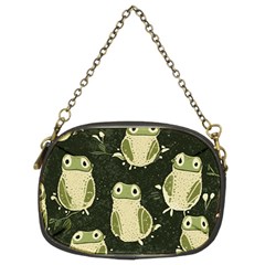 Frog Pattern Chain Purse (two Sides) by Valentinaart