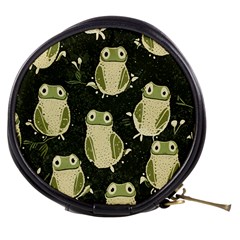 Frog Pattern Mini Makeup Bag