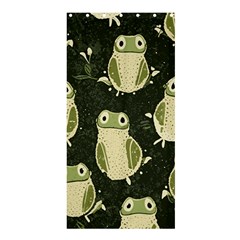 Frog Pattern Shower Curtain 36  X 72  (stall)  by Valentinaart