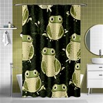 Frog pattern Shower Curtain 48  x 72  (Small)  Curtain(48  X 72 )