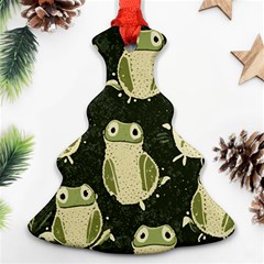 Frog Pattern Ornament (christmas Tree) 