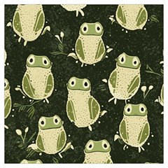 Frog Pattern Lightweight Scarf  by Valentinaart