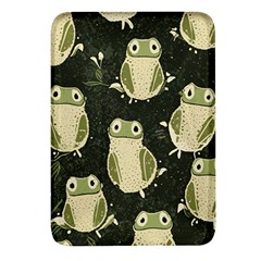 Frog Pattern Rectangular Glass Fridge Magnet (4 Pack) by Valentinaart