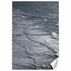 Atlantic Ocean Aerial View, Tierra Del Fuego, Argentina Canvas 12  X 18  by dflcprintsclothing