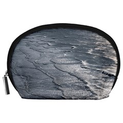 Atlantic Ocean Aerial View, Tierra Del Fuego, Argentina Accessory Pouch (large) by dflcprintsclothing