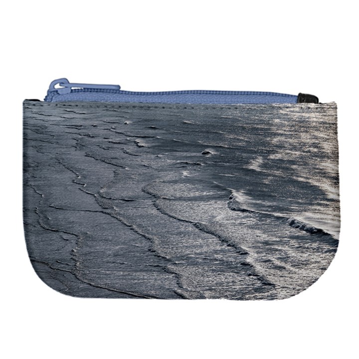 Atlantic Ocean Aerial View, Tierra Del Fuego, Argentina Large Coin Purse