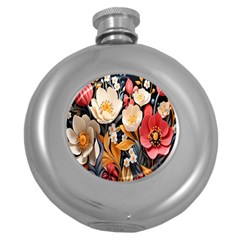 Ai-generated Round Hip Flask (5 Oz) by nateshop