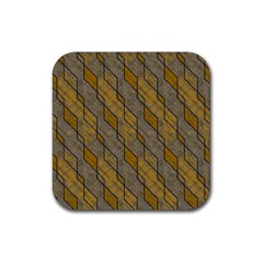 Background-batik Rubber Coaster (square) by nateshop