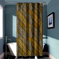 Background-batik Shower Curtain 36  X 72  (stall)  by nateshop