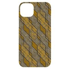 Background-batik Iphone 14 Plus Black Uv Print Case by nateshop