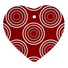 Background-red Ornament (heart) by nateshop