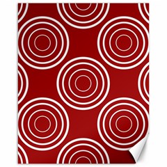 Background-red Canvas 16  X 20  by nateshop