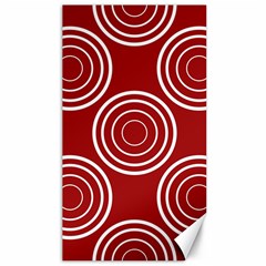 Background-red Canvas 40  X 72  by nateshop