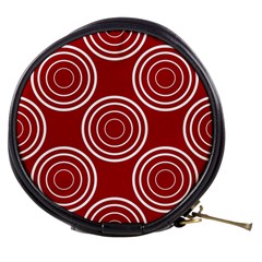 Background-red Mini Makeup Bag