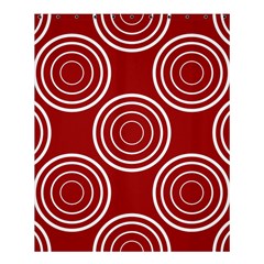 Background-red Shower Curtain 60  X 72  (medium)  by nateshop