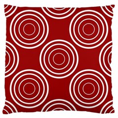 Background-red Large Cushion Case (two Sides) by nateshop