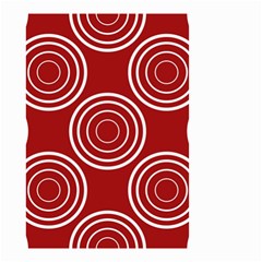 Background-red Small Garden Flag (two Sides) by nateshop