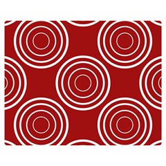 Background-red Two Sides Premium Plush Fleece Blanket (medium) by nateshop