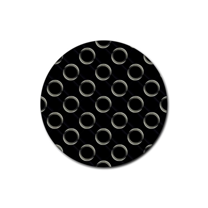 Digital-scrapbooking Rubber Round Coaster (4 pack)