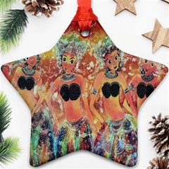 Indonesia-lukisan-picture Star Ornament (two Sides) by nateshop