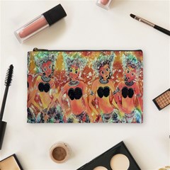 Indonesia-lukisan-picture Cosmetic Bag (medium) by nateshop