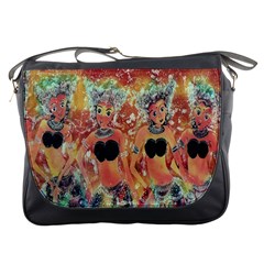 Indonesia-lukisan-picture Messenger Bag by nateshop