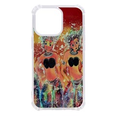 Indonesia-lukisan-picture Iphone 13 Pro Tpu Uv Print Case