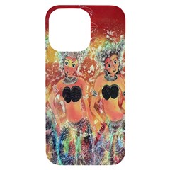 Indonesia-lukisan-picture Iphone 14 Pro Max Black Uv Print Case by nateshop