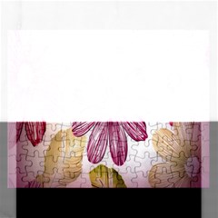 Print-roses Rectangular Jigsaw Puzzl by nateshop