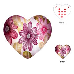 Print-roses Playing Cards Single Design (heart) by nateshop