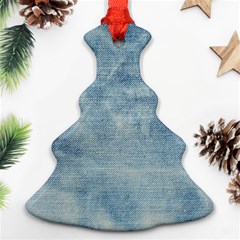 Denim,11 Christmas Tree Ornament (two Sides) by nateshop