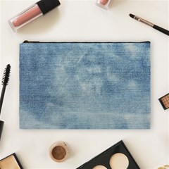 Denim,11 Cosmetic Bag (large) by nateshop