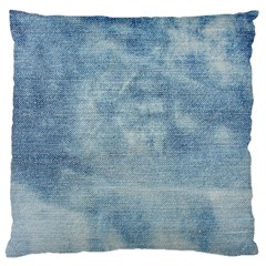 Denim,11 Standard Premium Plush Fleece Cushion Case (one Side) by nateshop