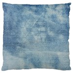 Denim,11 Large Premium Plush Fleece Cushion Case (One Side) Front