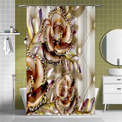 Butterfly Dreams, Bonito, Butterfly, Dream, Flower, Girly Shower Curtain 48  X 72  (small)  by nateshop