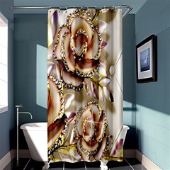 Butterfly Dreams, Bonito, Butterfly, Dream, Flower, Girly Shower Curtain 36  X 72  (stall)  by nateshop