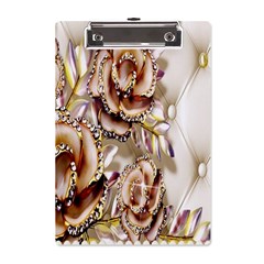 Butterfly Dreams, Bonito, Butterfly, Dream, Flower, Girly A5 Acrylic Clipboard by nateshop