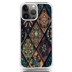 Flower Texture, Background, Colorful, Desenho, Iphone 13 Pro Max Tpu Uv Print Case by nateshop