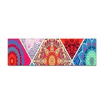 Mandala Pattern, Desenho, Designs, Glitter, Pattern Sticker Bumper (10 pack) Front