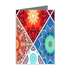 Mandala Pattern, Desenho, Designs, Glitter, Pattern Mini Greeting Card