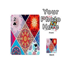 Mandala Pattern, Desenho, Designs, Glitter, Pattern Playing Cards 54 Designs (mini)