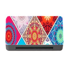 Mandala Pattern, Desenho, Designs, Glitter, Pattern Memory Card Reader With Cf by nateshop