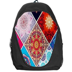 Mandala Pattern, Desenho, Designs, Glitter, Pattern Backpack Bag by nateshop