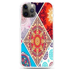 Mandala Pattern, Desenho, Designs, Glitter, Pattern Iphone 12 Pro Max Tpu Uv Print Case by nateshop